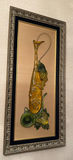 Pair of Framed Grapevine Relief Wall Art Panels - thumbnail 2 of 2