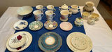 Assorted Porcelain China Cups, Saucers, Plates, and Serving Pieces - thumbnail 1 of 7