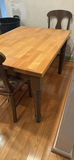 Wooden Dining Table with Three Matching Chairs - thumbnail 4 of 5