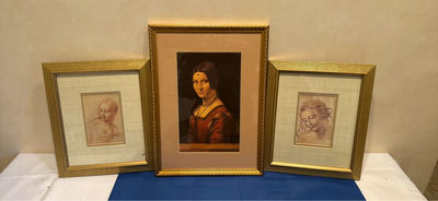 Three Framed Portrait Art Prints - Image 1 of 4