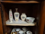 Lenox Autumn Vase and assorted porcelain vases and bowls - thumbnail 1 of 5
