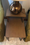 Three-Piece Wooden Corner End Table Set - thumbnail 2 of 3