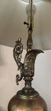 Decorative Table Lamp with Fabric Shade - thumbnail 3 of 4