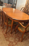 Dining Table with Six Matching Chairs - thumbnail 1 of 5