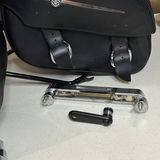 Pair of Harley Davidson Motorcycle Saddlebags w/ Hardware - thumbnail 6 of 10