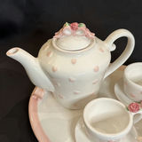 Vintage Mini Tea Service Set Bella Casa by Ganz - thumbnail 2 of 8