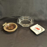 Vintage MCM Ashtray Collection - Lot of 3 - thumbnail 1 of 5
