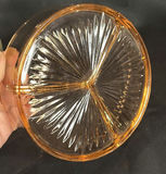 Vintage Collectible Glass Serving Dishes/Relish Trays Lot of 4 - thumbnail 5 of 7