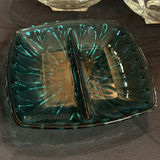 Vintage Collectible Glass Serving Dishes/Relish Trays Lot of 4 - thumbnail 2 of 7