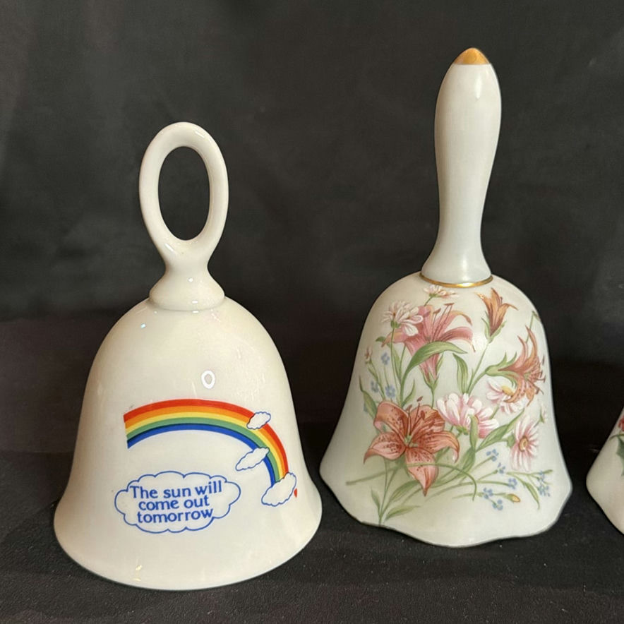 Vintage Lot of 5 Bells - Let Them Know Dinner is Served - image 2 of 8
