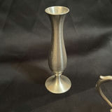 Vintage Pewter Lot including Vase, Cream & Suger Set, Pitcher - thumbnail 5 of 13