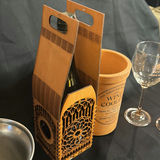 Wine For Two:  Lot Consisting of Wine Glasses, Wine Cooler, Bucket, Wooden Bottle Holder - thumbnail 6 of 9