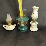 Three Vintage Mini Oil Lamps - thumbnail 12 of 12