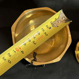 Pair of Solid Brass Candle Holders Made in Thailand NWT - thumbnail 5 of 6