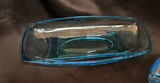 Vintage Aqua Blue Capri Glass Dishes (Lot of 3) Possibly Hazel Atlas - thumbnail 4 of 9