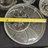 Vintage Clear Glass Serving Piece Lot - thumbnail 6 of 9