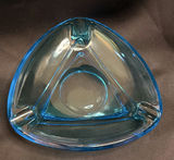 Vintage Aqua Blue Capri Glass Dishes (Lot of 3) Possibly Hazel Atlas - thumbnail 6 of 9