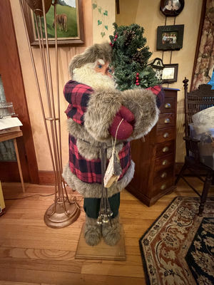 Life-size Santa Claus Statue - Image 1 of 4