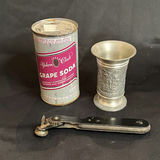 Vintage Lot - Pewter, Can Opener, Soda Can - thumbnail 1 of 6