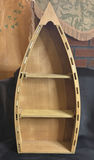Nautical Decor Lot: Boat Shelf, Sailboat Model, and Williams Sonoma Fish Shaped Dishes - thumbnail 8 of 10