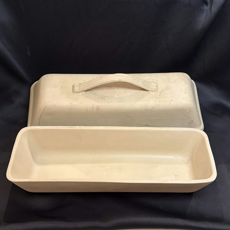 Vintage King Arthur Flour Bread Baker Emerson Creek Pottery - image 2 of 4