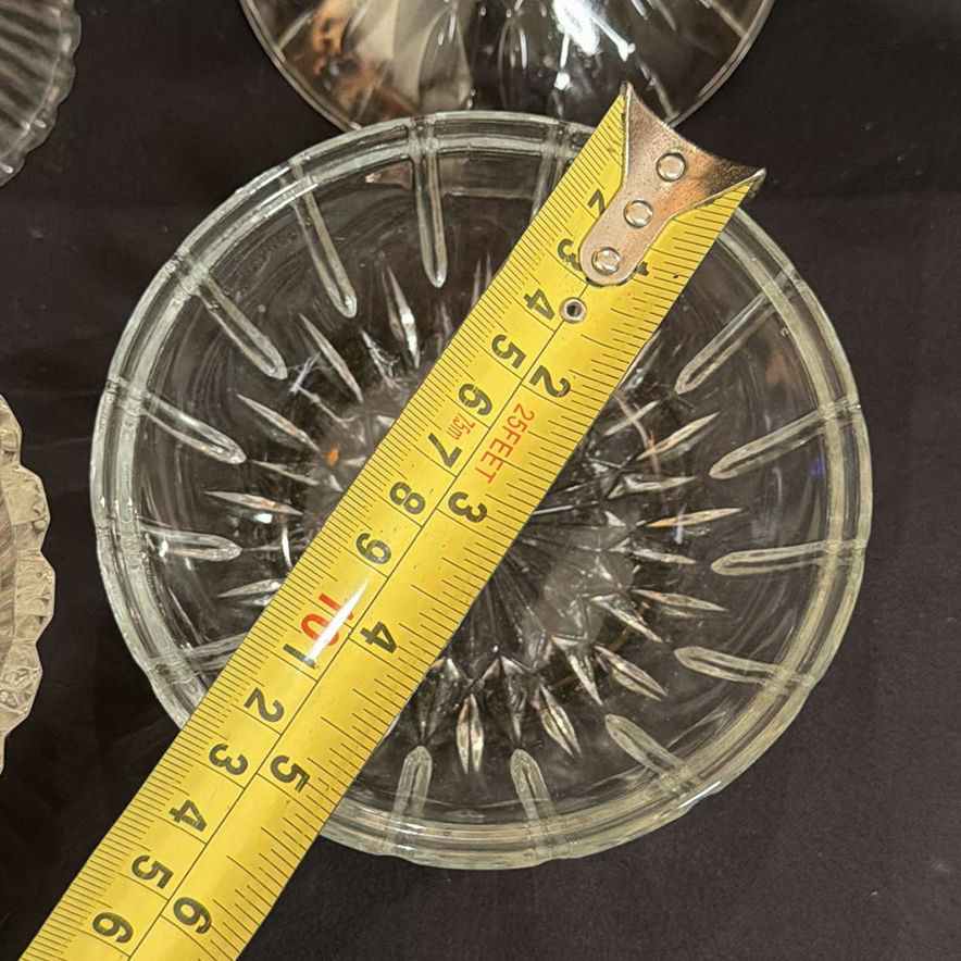 Vintage Pressed Glass Covered Dishes - image 3 of 5