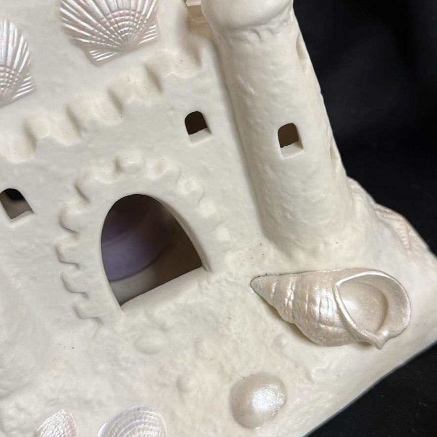 Ocean Themed Lot - Partylite Sandcastle, Nantucket Mini Basket, Decorative Utensil - image 9 of 11