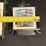Vintage Items - Random Lot Including Trivets, Teapot, Nesting Doll Timer - thumbnail 5 of 11