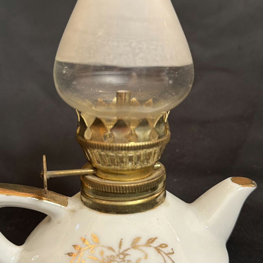 Three Vintage Mini Oil Lamps - image 10 of 12