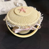 Ocean Themed Lot - Partylite Sandcastle, Nantucket Mini Basket, Decorative Utensil  - thumbnail 4 of 11