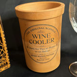 Wine For Two: Lot Consisting of Wine Glasses, Wine Cooler, Bucket, Wooden Bottle Holder - thumbnail 7 of 9