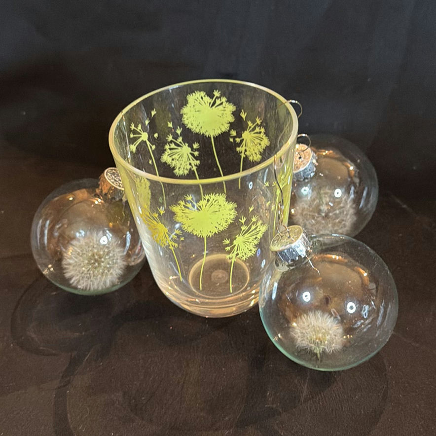 Make a Wish - Dandelion Ornaments and Plastic Cup - image 1 of 5
