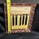 Unique Wall Art Vintage Piano Keys and Music Sheet "Devil Woman" - thumbnail 4 of 5