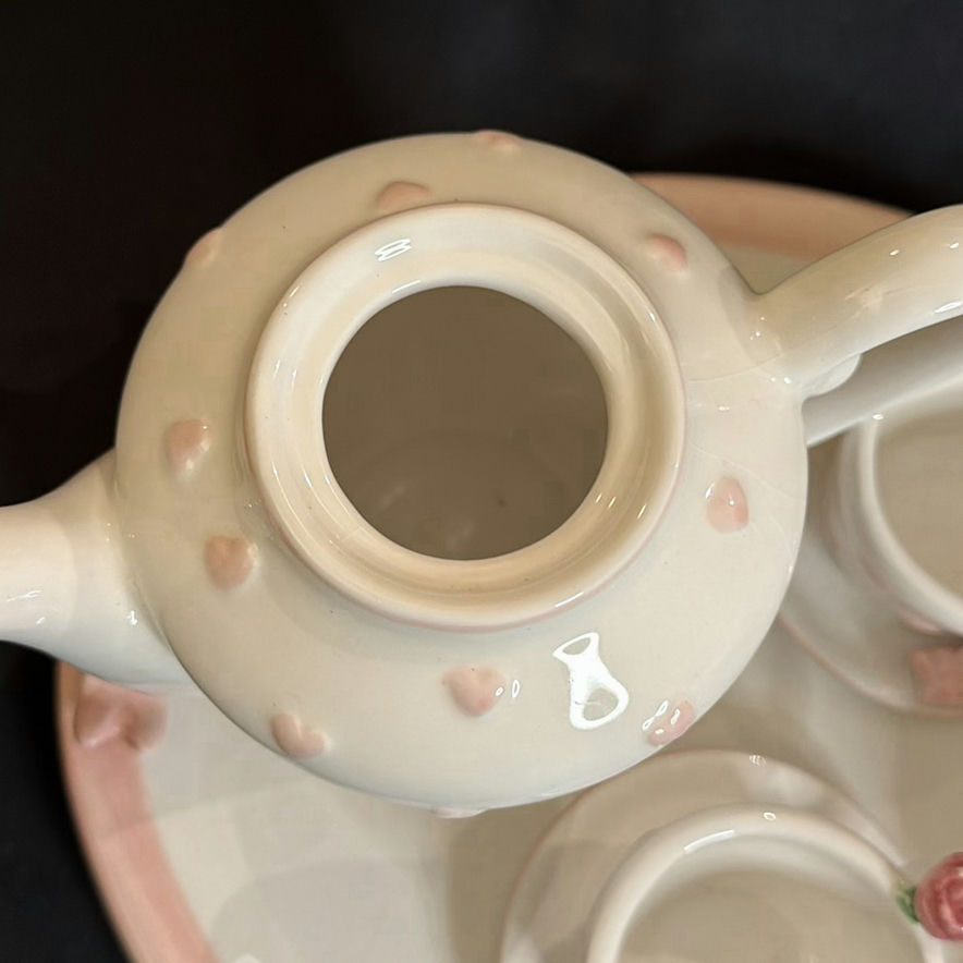 Vintage Mini Tea Service Set Bella Casa by Ganz - image 7 of 8