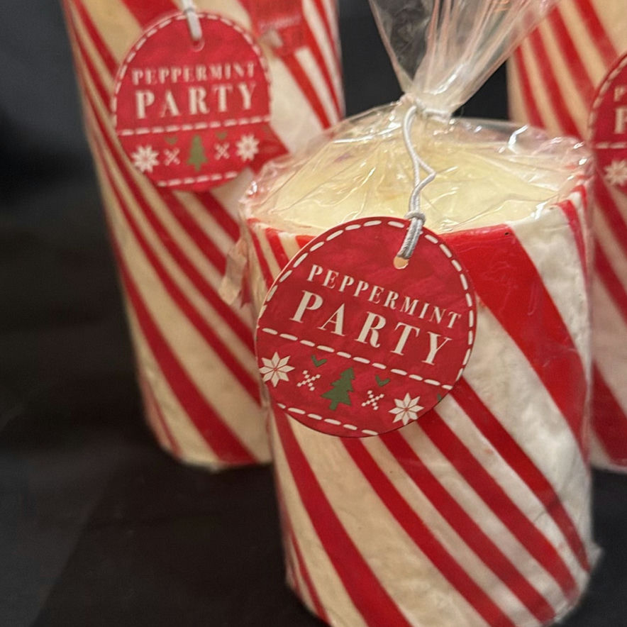 Pier One Peppermint Party Decorative Candles - image 2 of 4