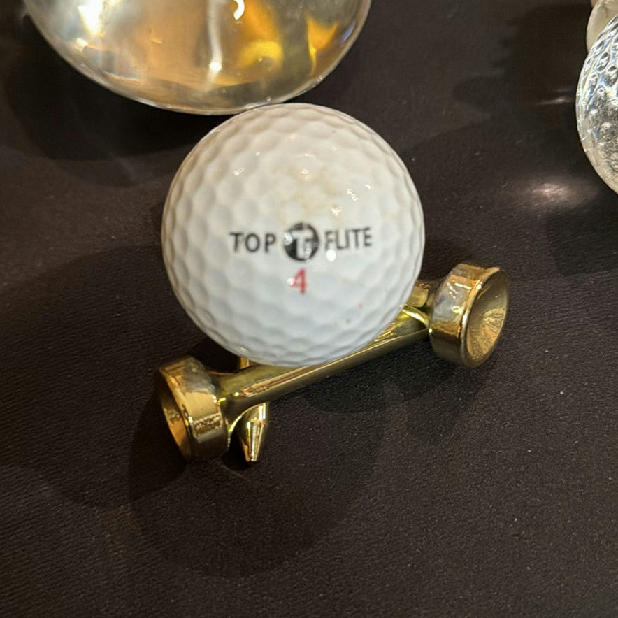 Tee Up - Random Lot of Golf Items Including Bronze Toned Golf Plaque - image 3 of 14
