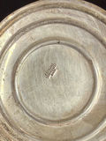 Vintage Candle Holder Sterling Silver Cement Filled Base - Rich Patina - thumbnail 5 of 5