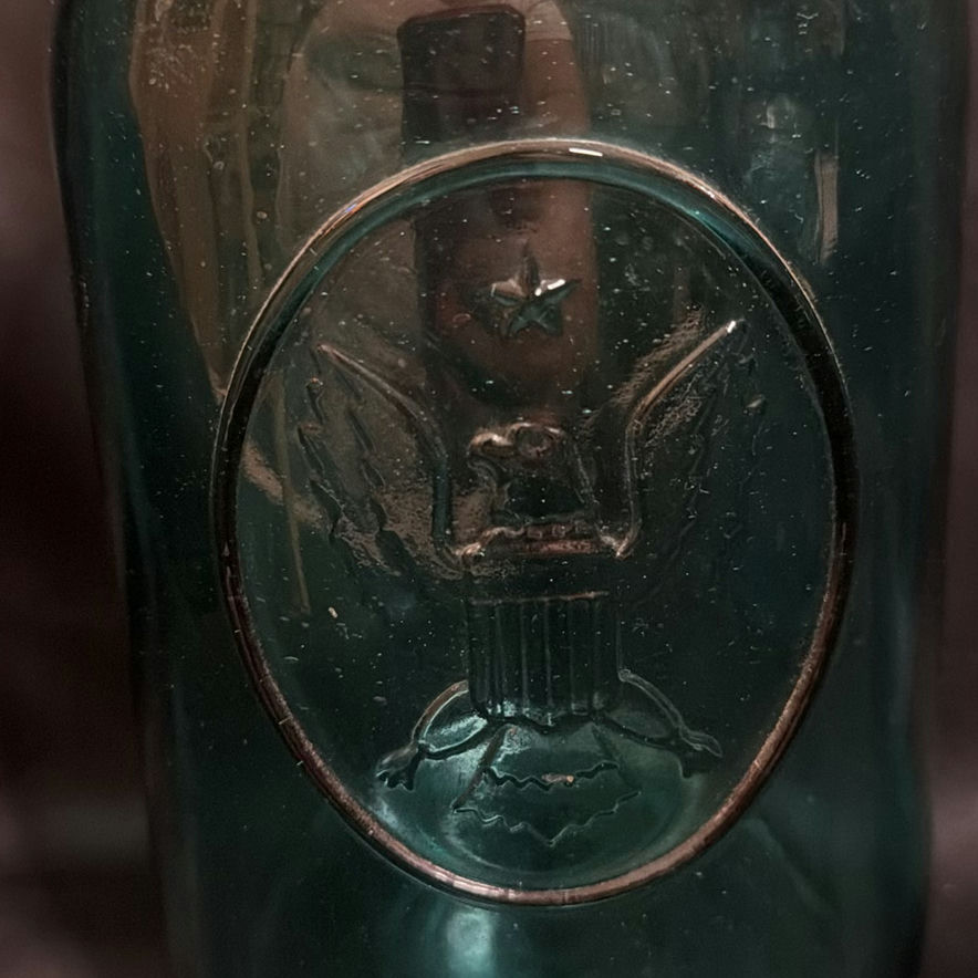 Two Teal Mason Jars Vintage Including Ball Bicentennial - image 4 of 6