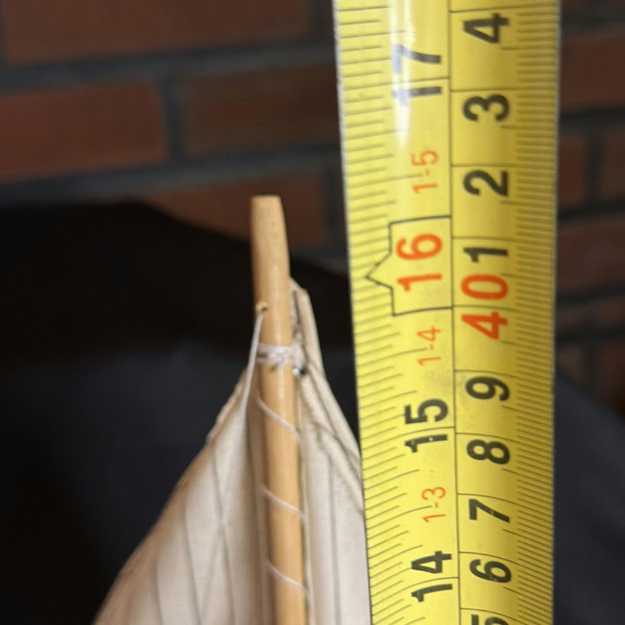 Nautical Decor Lot: Boat Shelf, Sailboat Model, and Williams Sonoma Fish Shaped Dishes - image 6 of 10
