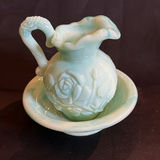 Vintage Avon Mini Pitcher & Wash Basin 1970's - thumbnail 1 of 6