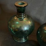 Pair of Glass Bottle/Bud Vases - thumbnail 2 of 5