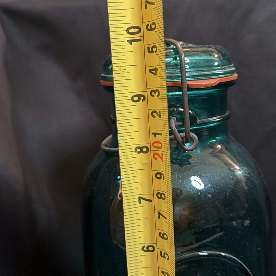 Two Teal Mason Jars Vintage Including Ball Bicentennial - image 3 of 6