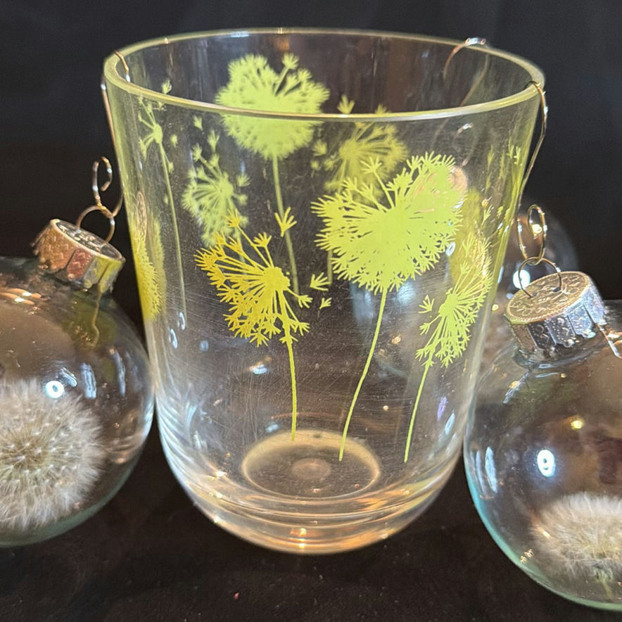 Make a Wish - Dandelion Ornaments and Plastic Cup  - image 5 of 5