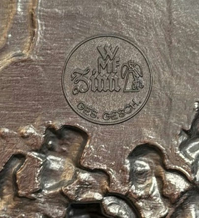 Rembrandt Van Rijn Metal Relief Plaque Wall Hanging - image 5 of 7