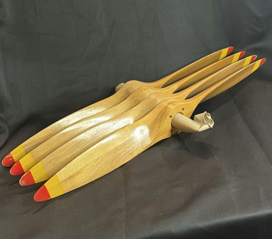 Wooden Model Aviation Propellers - Appear to Be Radioplane 10552 - image 1 of 8