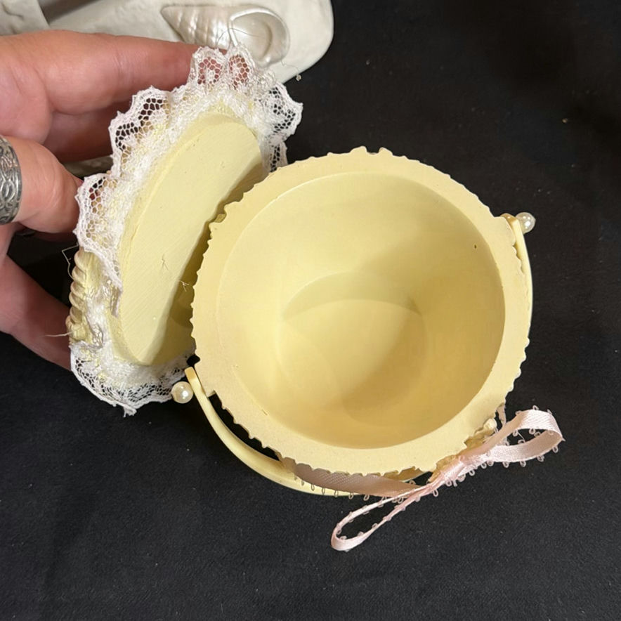 Ocean Themed Lot - Partylite Sandcastle, Nantucket Mini Basket, Decorative Utensil  - image 6 of 11