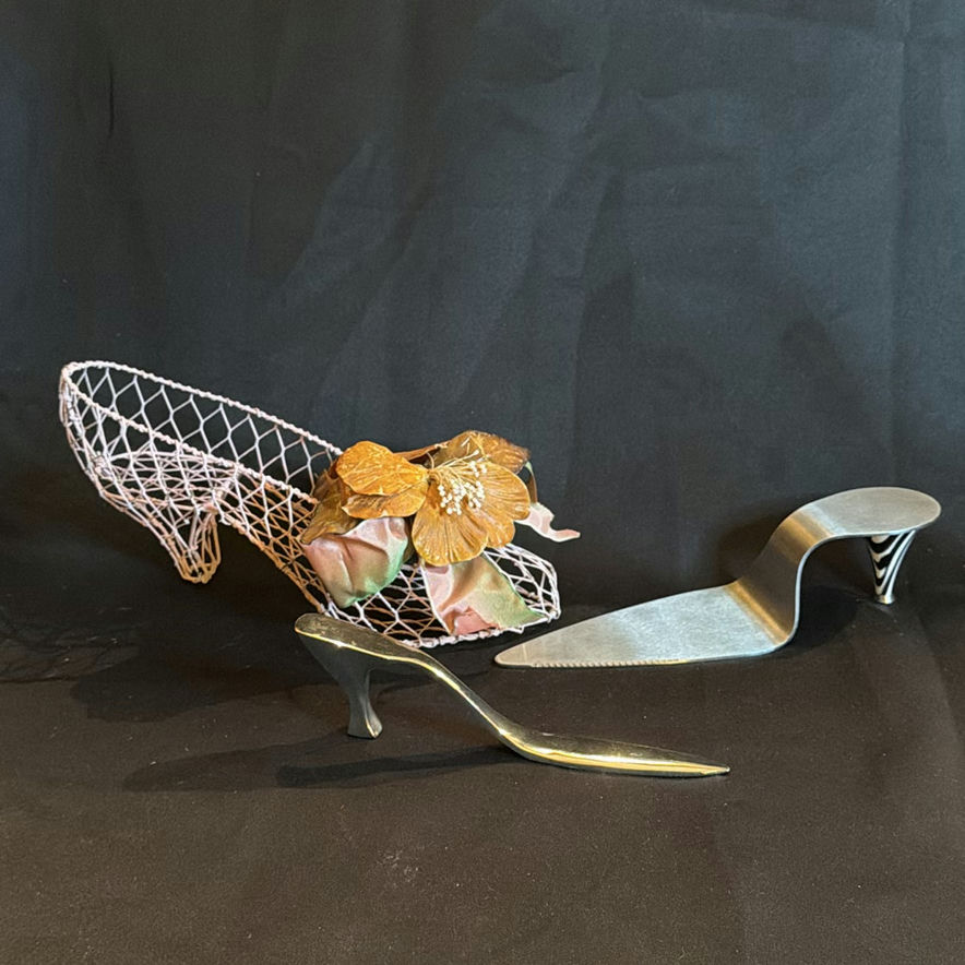 High Heel Cake/Pie/Food Servers Including Wild Eye Designs  - image 1 of 5