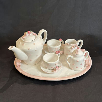 Vintage Mini Tea Service Set Bella Casa by Ganz - Image 1 of 8