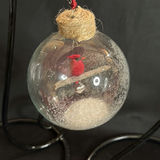 Clear Cardinal Ornaments with Stands - thumbnail 2 of 5