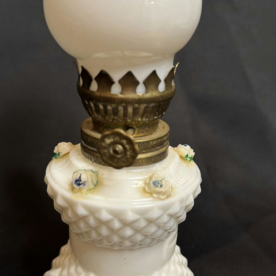 Three Vintage Mini Oil Lamps - image 3 of 12